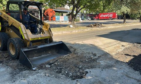 Avanza mejoramiento vial en Neiva: se ejecutaron trabajos de parcheo en la Carrera 16