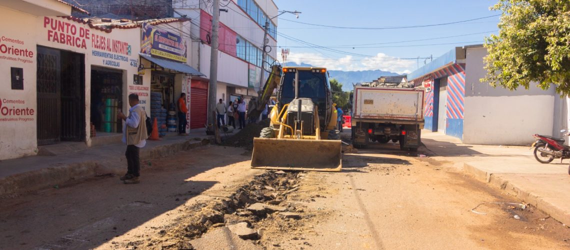 Finalizadas obras de restitución de alcantarillado en la Carrera 3, centro de Neiva