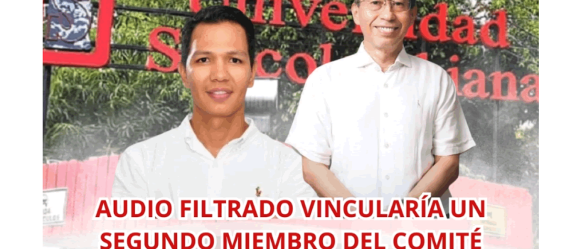 Se filtra audio de otro miembro del Comité Electoral de la USCO apoyando a Pedro Reyes