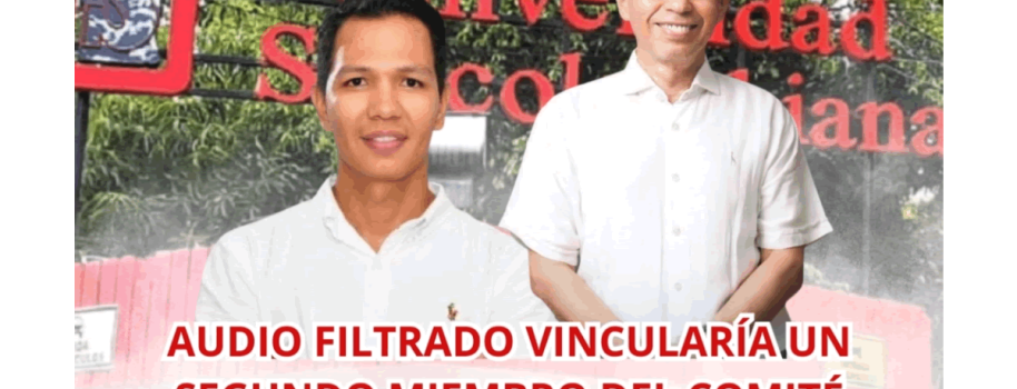 Se filtra audio de otro miembro del Comité Electoral de la USCO apoyando a Pedro Reyes
