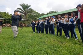Animales silvestres que no pueden volver a su hábitat, se convierten en embajadores de la educación ambiental