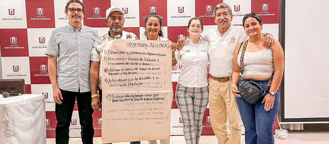 En Neiva, ANT promueve espacio clave para fortalecer participación del campesinado en procesos de la Reforma Agraria