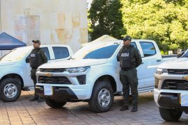 Gobernación del Huila equipa al GAULA con modernos vehículos y reafirma inversión histórica en seguridad