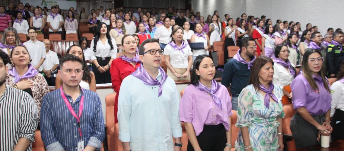 Huila Grande baila Sanjuanero Sin Miedo Ni Violencia, un compromiso colectivo para erradicar la violencia de género