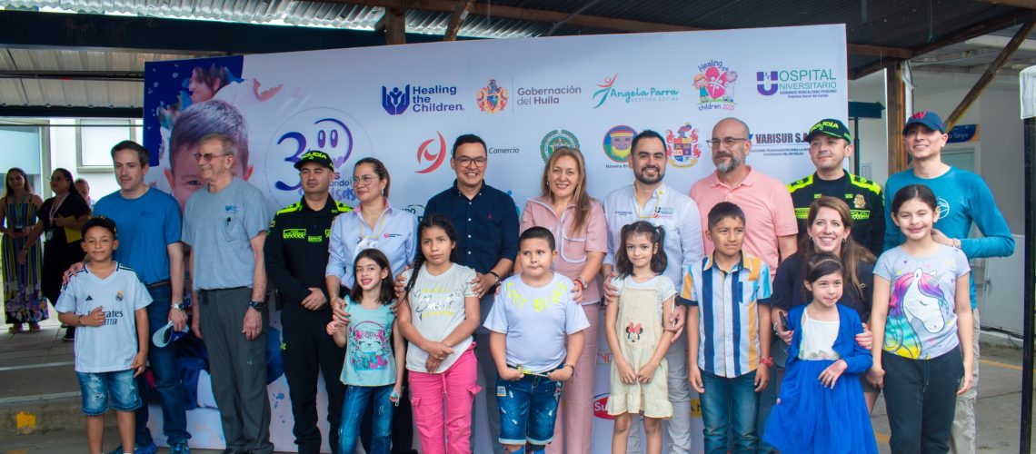 Inició la jornada de salud más significativa del sur del país, Healing The Children: 30 años regalando sonrisas
