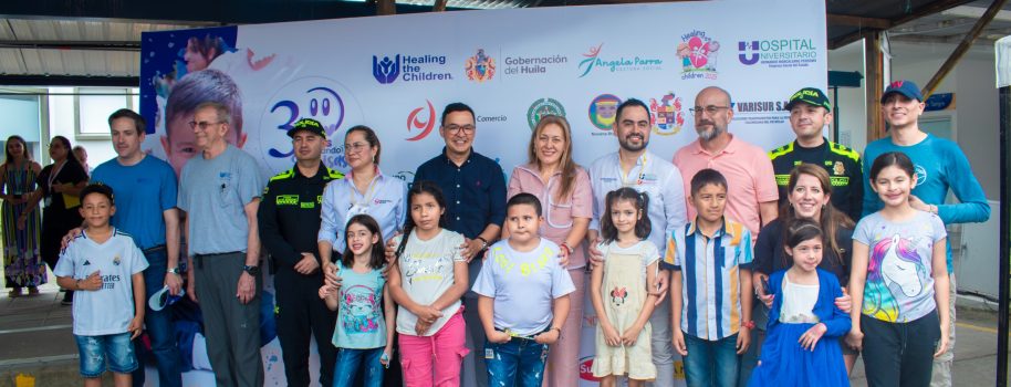 Inició la jornada de salud más significativa del sur del país, Healing The Children: 30 años regalando sonrisas