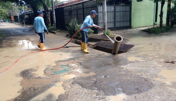 Las Ceibas, interviene red de alcantarillado del sector El Cortijo
