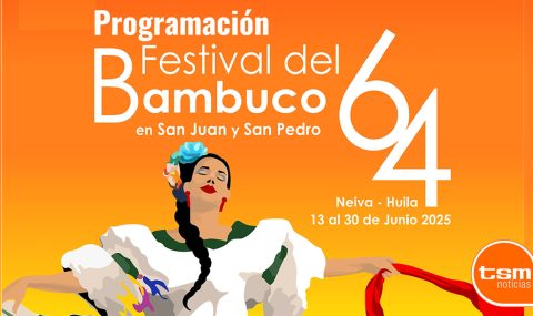 Programación Oficial del 64° Festival del Bambuco en San Juan y San Pedro, en este 2025