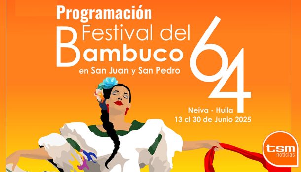 Programación Oficial del 64° Festival del Bambuco en San Juan y San Pedro, en este 2025