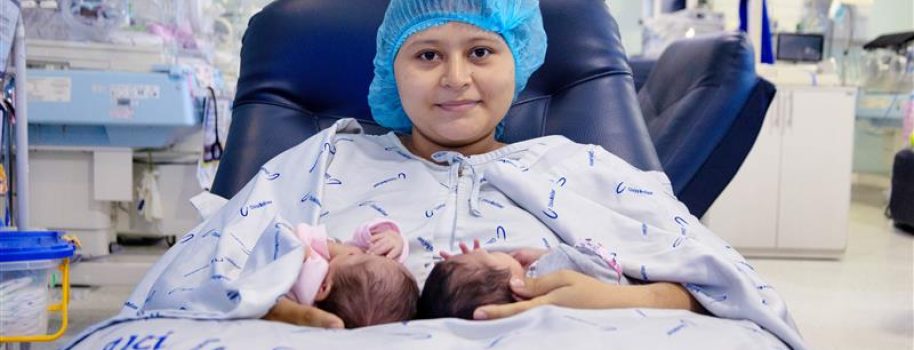 Adara y Celeste: Doble historia de esperanza en la UCI Neonatal de Clínica Medilaser Florencia