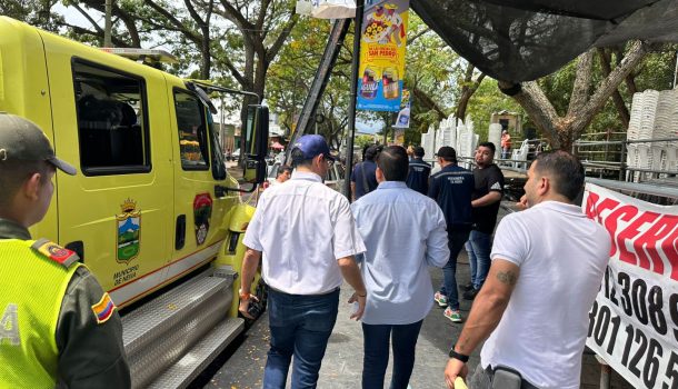Alcaldía de Neiva, acompañó verificación de condiciones logísticas para las fiestas de San Pedro