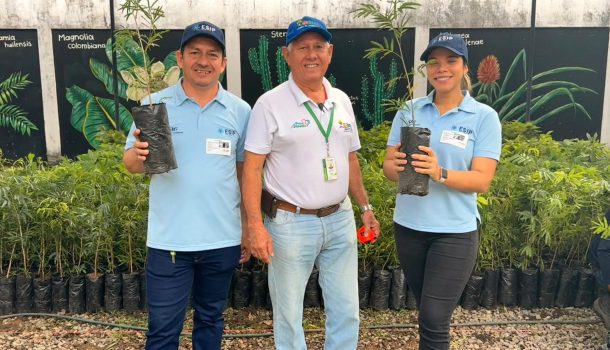 ESIP Compensa Más de 3.500 Plántulas a la CAM Huila, Reafirmando su Compromiso Ambiental