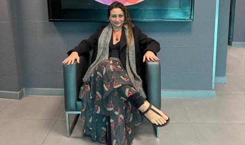La TV más querida de Brasil, Luzia Moraes visita el SBT para conocer su nueva programación
