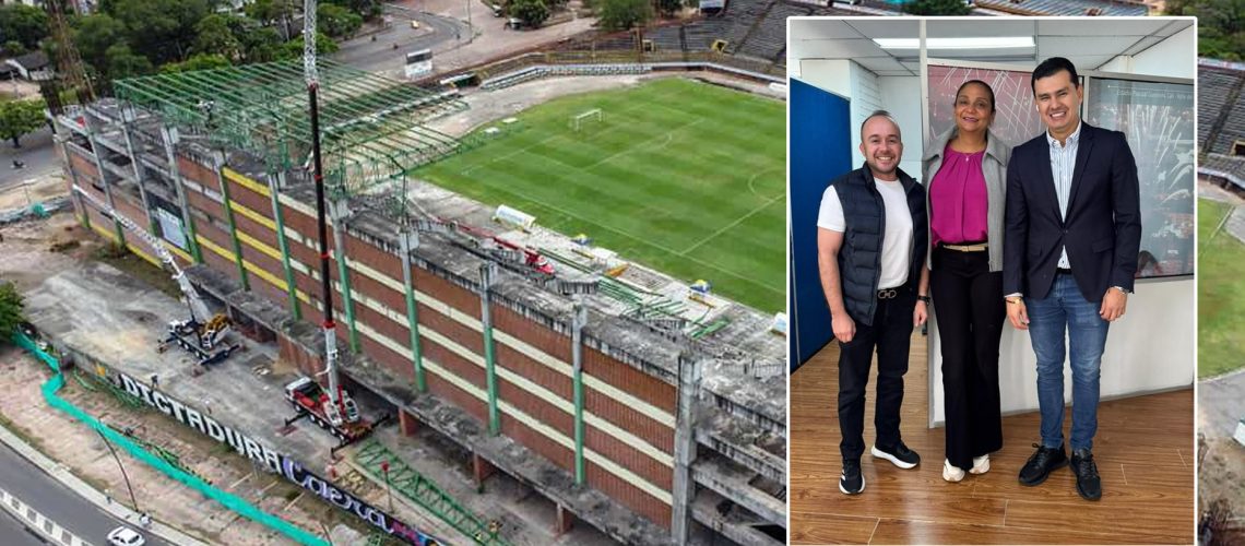 Continúa gestión para recuperación del Estadio Guillermo Plazas Alcid, de Neiva