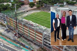 Continúa gestión para recuperación del Estadio Guillermo Plazas Alcid, de Neiva