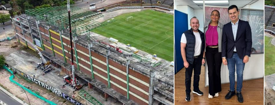 Continúa gestión para recuperación del Estadio Guillermo Plazas Alcid, de Neiva
