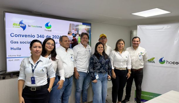 Hocol y Alcanos, conectan servicio de gas a 131 familias vulnerables del Huila