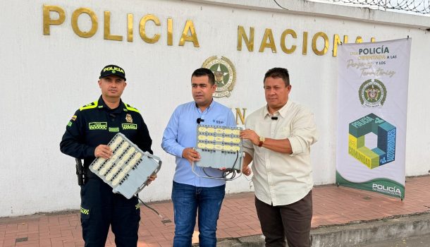 ESIP recupera reflectores robados y hace un llamado a la comunidad