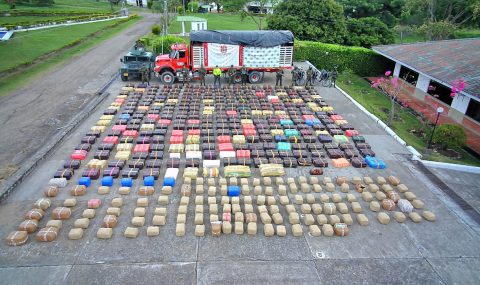Ejército Nacional incautó más de 8.6 toneladas de Marihuana en el Huila