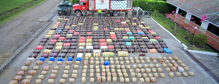 Ejército Nacional incautó más de 8.6 toneladas de Marihuana en el Huila