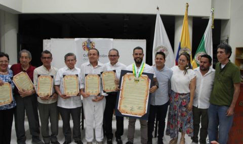 La pintura y las letras, homenajeadas por la Asamblea del Huila