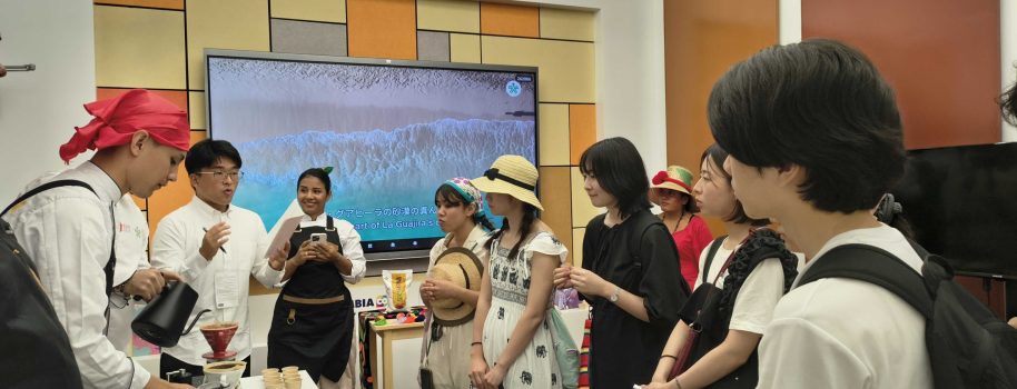 Aprendices del SENA Huila conquistan Japón con café y cacao en Expo Osaka 2025