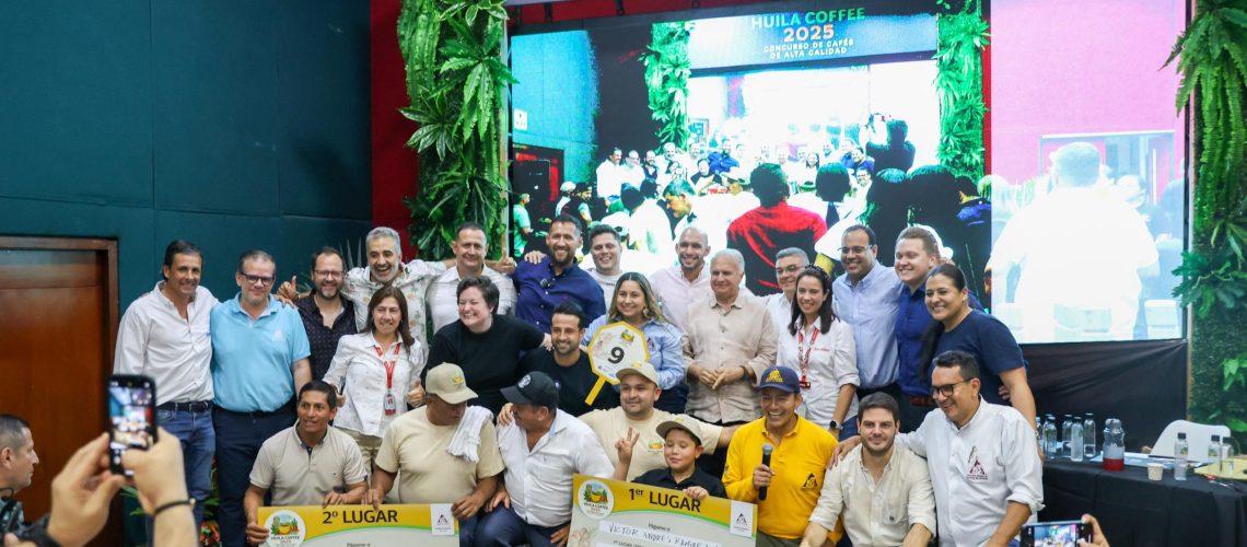 Histórico, en 120.648 dólares se comercializaron los mejores lotes de café del Huila