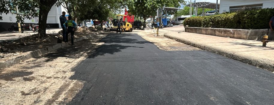 Intervenciones viales llegan a más barrios de Neiva para mejorar la movilidad y la seguridad