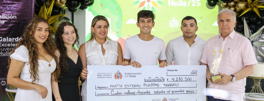 Jóvenes que construyen un Huila Grande con talento, liderazgo e innovación