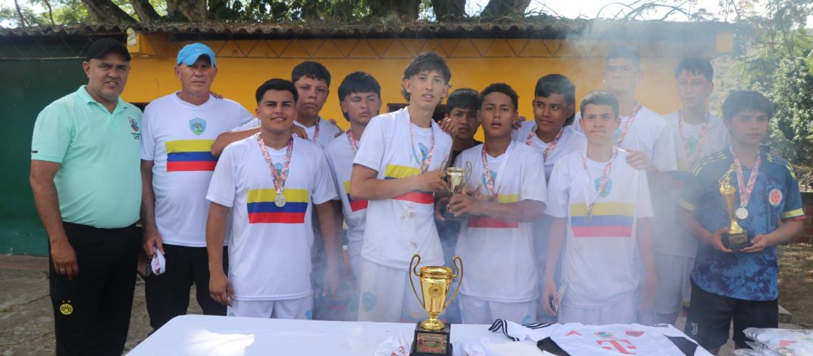 Así se vivió el cuadrangular de fútbol juvenil, en las Fiestas del Cacao y del Café