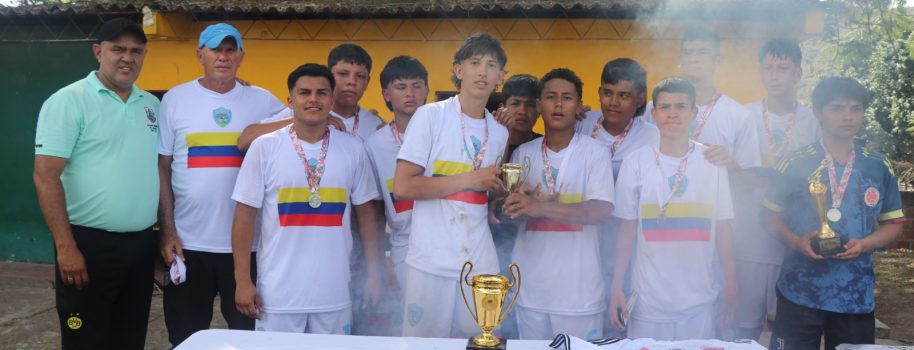 Así se vivió el cuadrangular de fútbol juvenil, en las Fiestas del Cacao y del Café