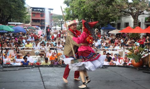 Danza, tradición y cultura: el folclor de Colombia se reunió en Gigante