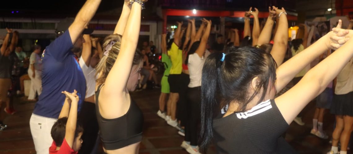 Gigante vibró en el «Rumba Fest» de las fiestas del Cacao y del Café