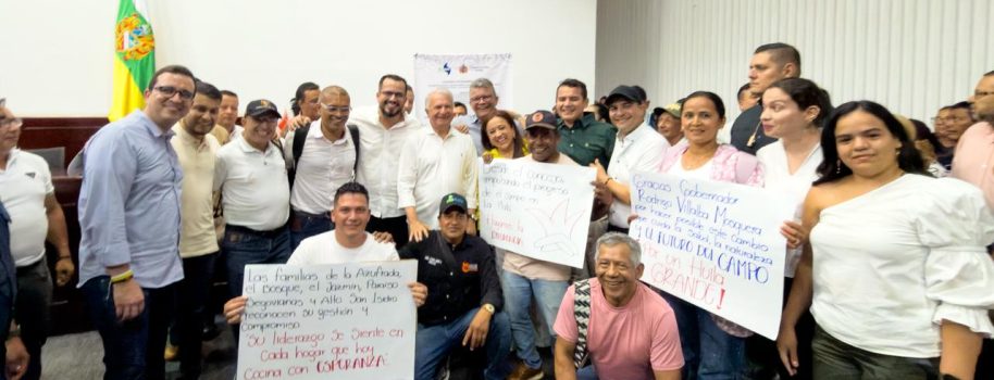 Gobierno del Huila, enciende la llama de la gasificación rural en seis municipios