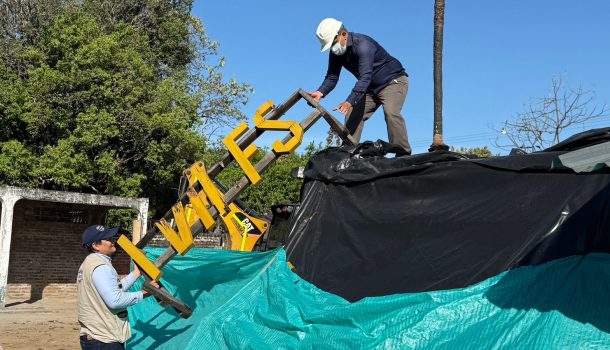 Inició demolición controlada del Monumento 14 en el Cementerio Central de Neiva