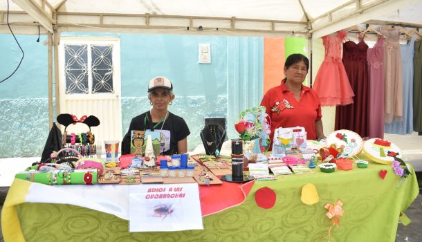 La Feria de Emprendimiento vitrina de talento y desarrollo en el Festival Folclórico de Gigante