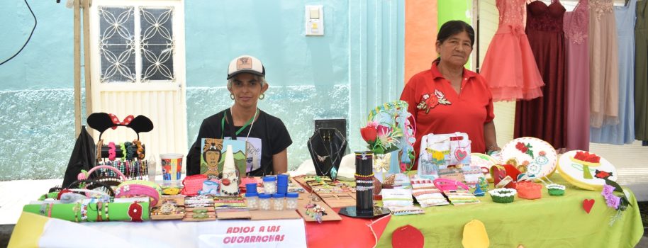 La Feria de Emprendimiento vitrina de talento y desarrollo en el Festival Folclórico de Gigante