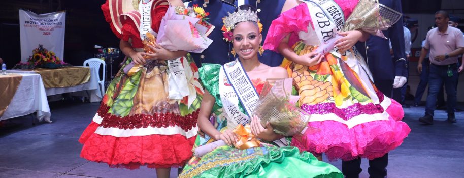 La señorita Asociación Afro Macizo del Huila, Kenyi Mileth Feged Ordoñez, es la nueva Reina Popular del Cacao y del Café 2025