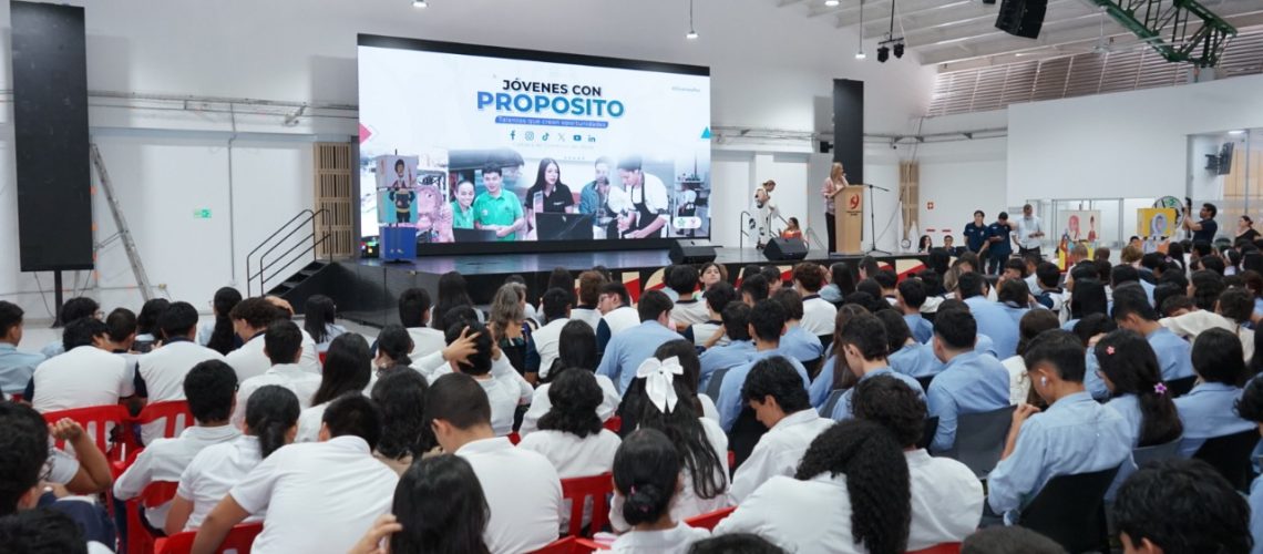 Más de mil jóvenes participaron en la tercera versión de «Jóvenes con Propósito: Talentos que crean oportunidades»