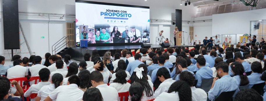 Más de mil jóvenes participaron en la tercera versión de «Jóvenes con Propósito: Talentos que crean oportunidades»