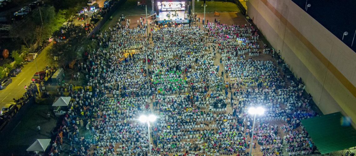 Multitudinario cierre de campaña del senador Pedro Flórez, en Neiva