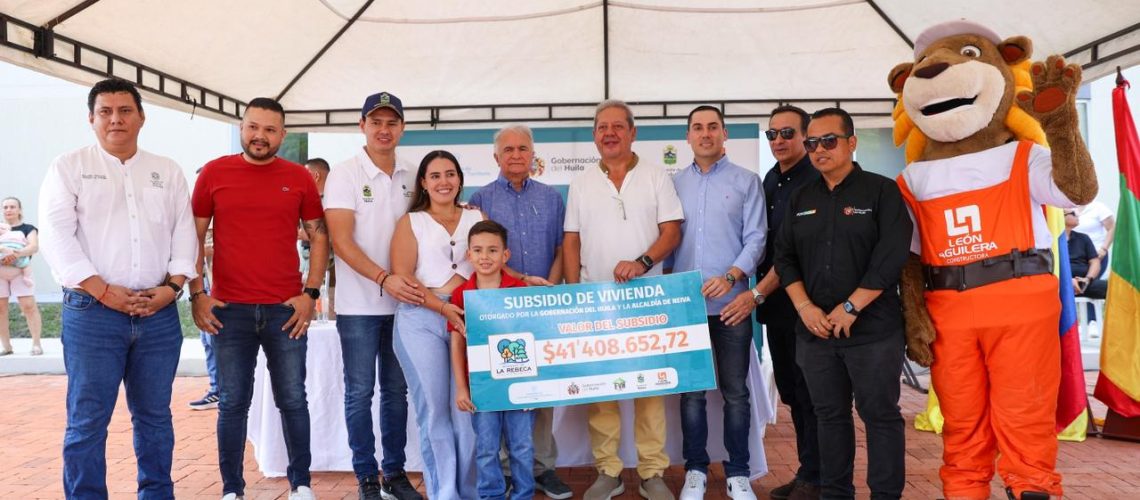 En solo siete meses, el proyecto Bosques de la Rebeca muestra resultados que transforman la vida de 196 familias huilenses