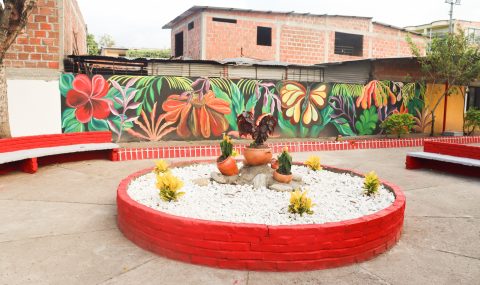 Restauran parque «El Divino Niño» en Gigante, Huila