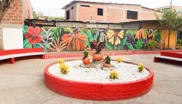 Restauran parque «El Divino Niño» en Gigante, Huila