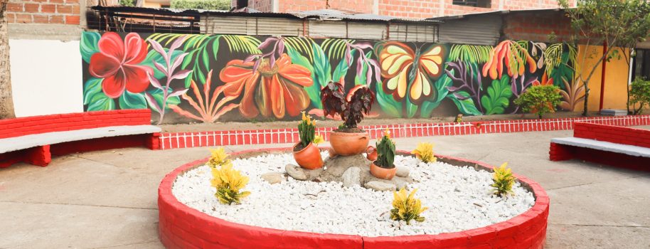 Restauran parque «El Divino Niño» en Gigante, Huila
