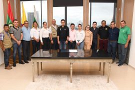 Alcalde Germán Casagua, oficializa inicio de obras del Colegio Santa Librada de Neiva