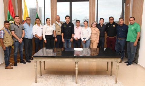 Alcalde Germán Casagua, oficializa inicio de obras del Colegio Santa Librada de Neiva