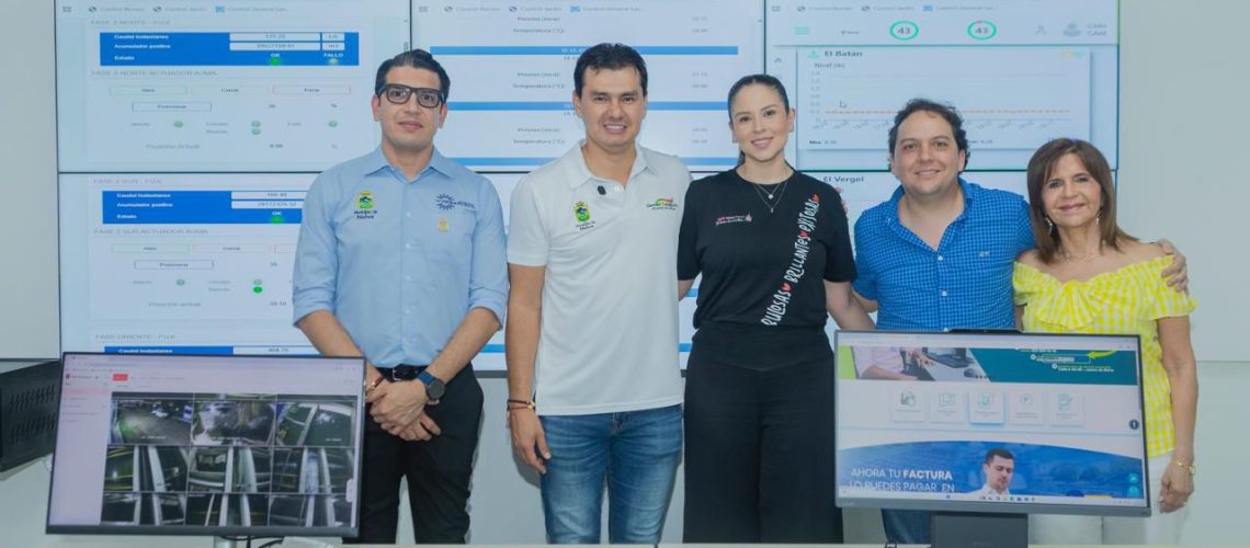 Entregado Moderno Centro de Monitoreo: un regalo para Neiva que marca una nueva era en el servicio de agua
