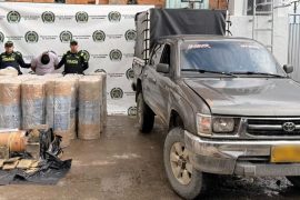 Incautan cerca de una tonelada de marihuana, que iba rumbo a Bogotá