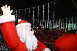 Neiva encendió la magia de la Navidad con emotivo espectáculo de luz y alegría